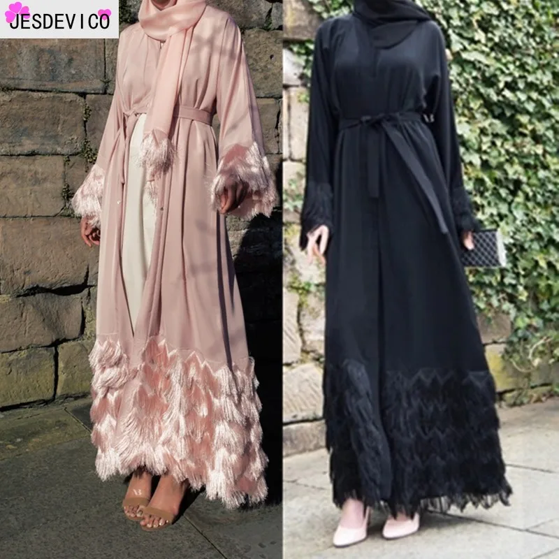 Абаи s для Женский Восточный халат блестками мусульманский платок платье из