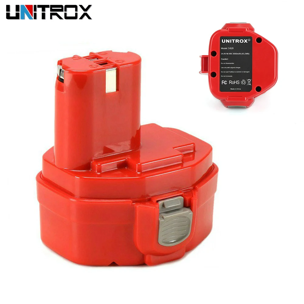 Makita 14,4 V 3.0Ah никель-металл-гидридного Замена Батарея для 1420 1422 1433 1434 1435 1435F PA14 192600-1 193158-3 192699-A 6233d или больше