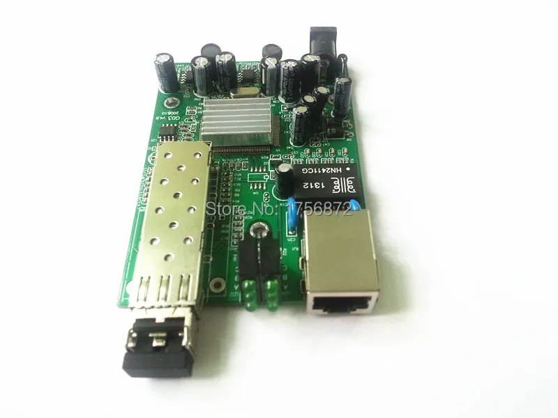 Гигабитный волоконно оптический медиа конвертер SFP SFP1000Mbps многорежимный