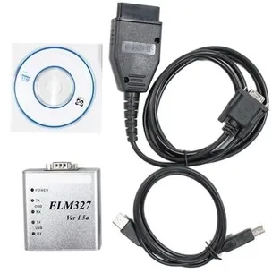 

Hot ELM327 USB OBD2 v1.5A automobile detector aluminum shell ELM327