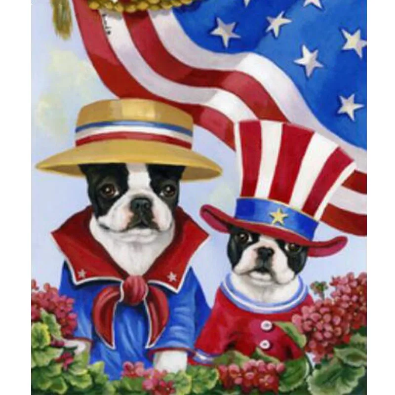 Cavalier King Charles Spaniel Diamond Square Painting Embroidery Cross Stitch Pet Dog 5D Diy Mosaic Wall Sticker | Дом и сад