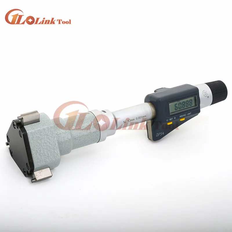 Бренд xibei 8 10 12 16 20 25 30 мм цифровые Трехточечные внутренние Микрометры 0 001