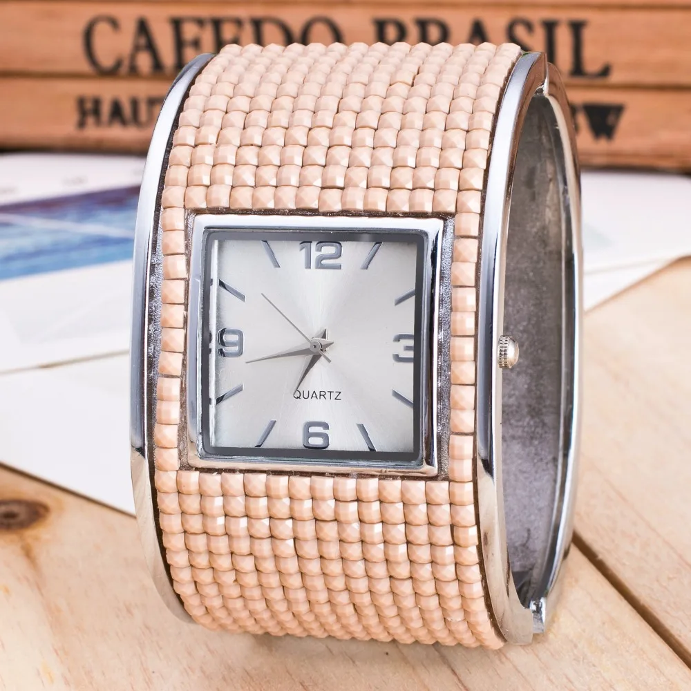 A256 модные новые женские часы-браслет дамские нарядные часы кварцевые наручные