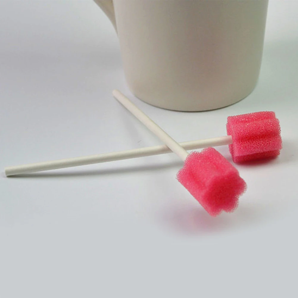 50 шт. спонж индивидуальный медицинский массаж уход за полостью рта для взрослых