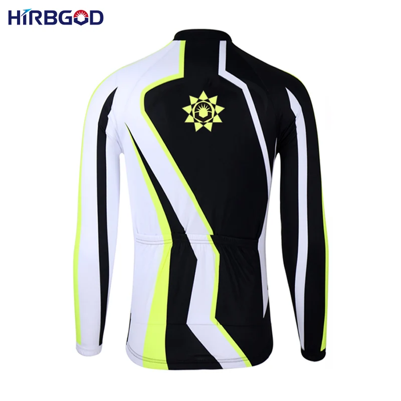 HIRBGOD, новинка, Мужская зимняя теплая одежда для велоспорта, флисовая куртка с длинным рукавом для мужчин, mtb, для езды на велосипеде, спортивная одежда, Майо, NM262