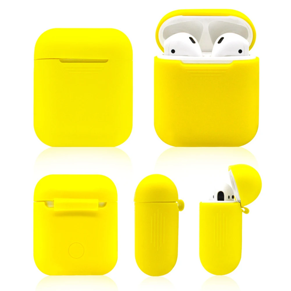 4 в 1 силиконовый чехол, Набор чехлов, аксессуары для AirPods, ремешок для часов, держатель, анти-потеря, ремешок для Apple AirPods, беспроводные наушники