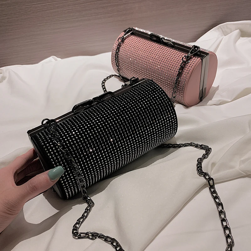 Сумка женская из искусственной кожи на плечо с цепочкой | Багаж и сумки