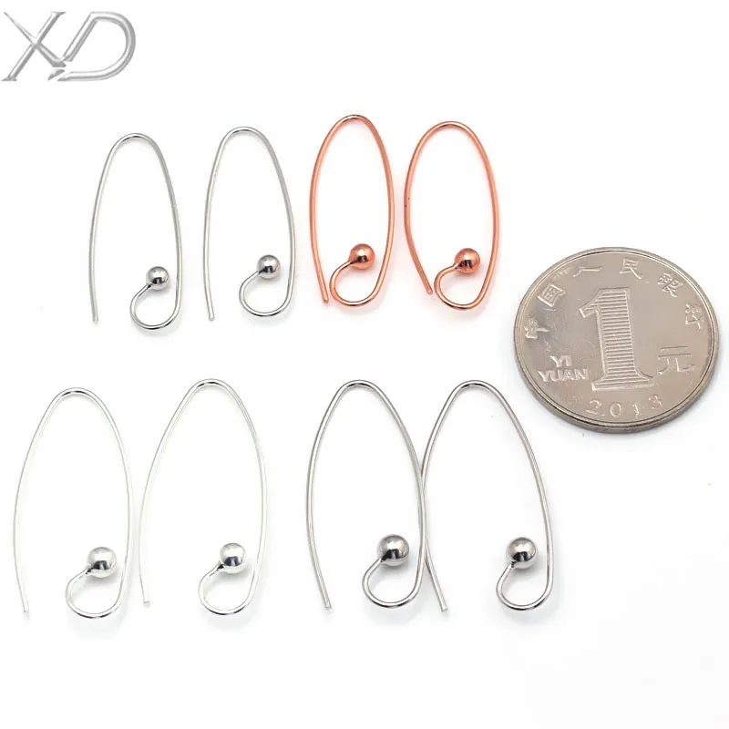 Крючки серебро стерлингового серебра 925 серьги провода застежками новый на