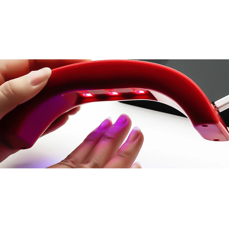 12 Вт Электрическая Сушка Для ногтей Светодиодный УФ лампа Micro USB гель Лаки