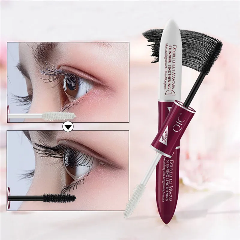 1 шт. тушь для ресниц 4DFiber удлиненное шифрование водостойкая и не Цветущая двойная
