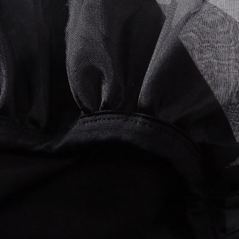 TWOTWINSTYLE платье без рукавов женское с круглым вырезом оборками из кусков