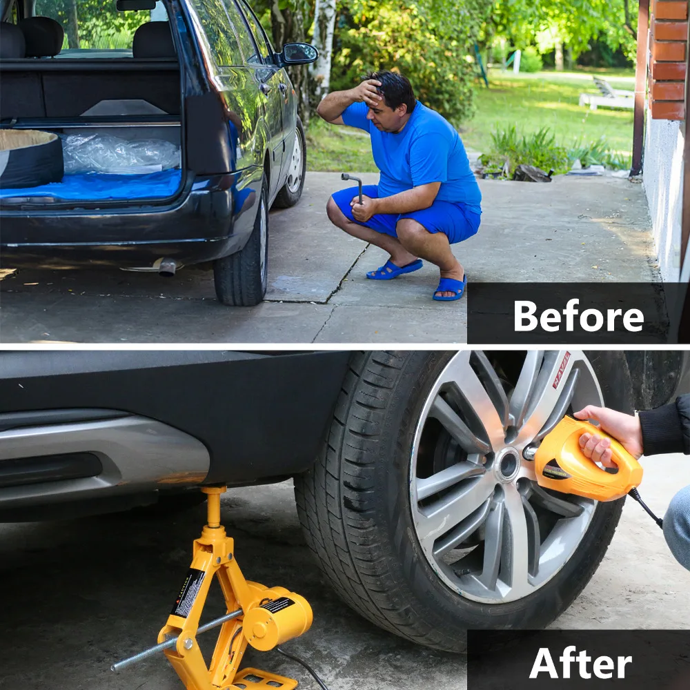 Автомобиль электрический ножничный подъемник винтовые домкраты 3 тонны