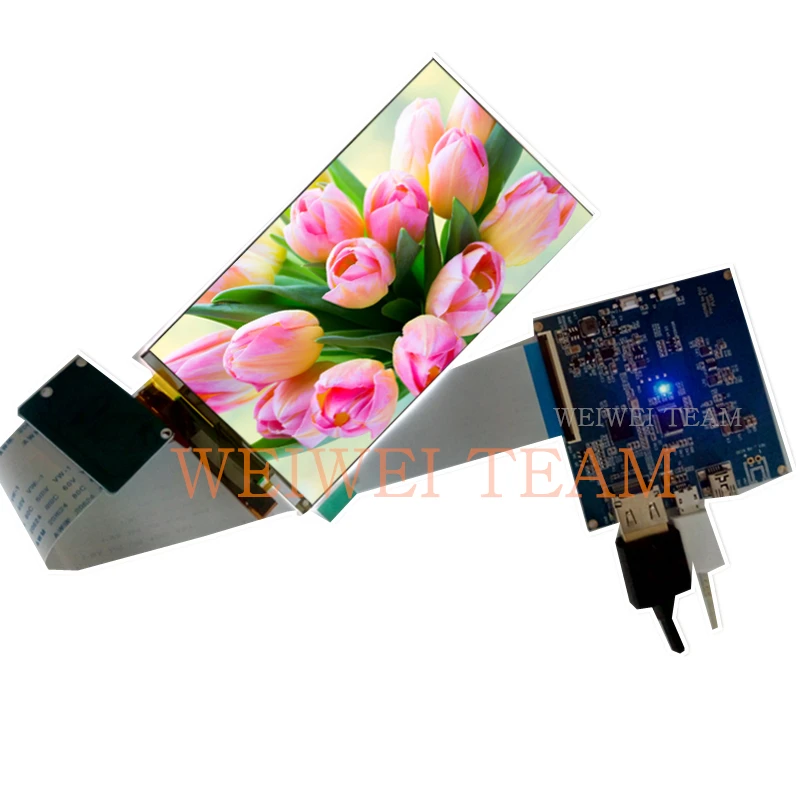 5,5 дюймов 4K ЖК-панель 2160*3840 UHD ips экран HDMI Mipi дисплей драйвер платы LCM для WANHAO D7 3D принтер