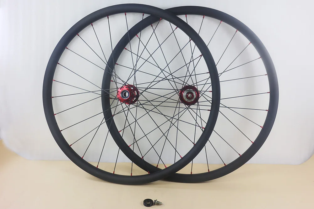 29-inch Lefty 2.0 Wheeslet 30mm x 29er MTB XC left hand bike front 83mm rear 135mm / 142mm TA hub carbon clincher wheels | Спорт и