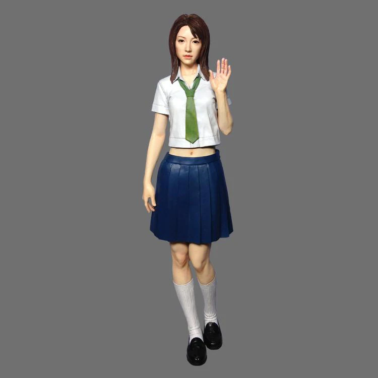 

1/12 Japanese girl, Resin Model figure GK, Unassembled and unpainted kit