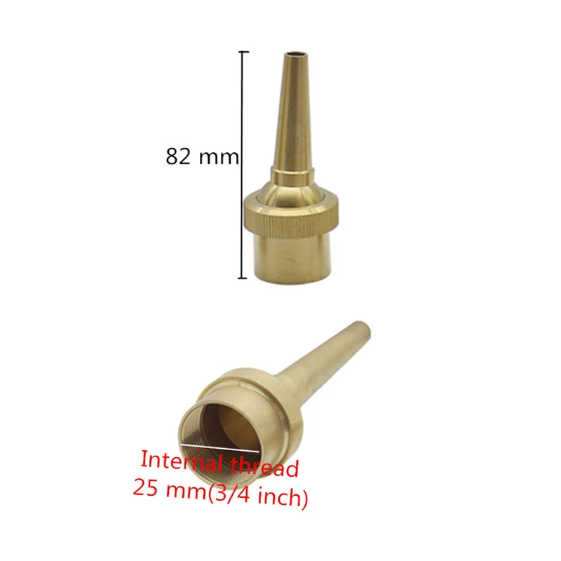 3I4 inch 2 шт. 1/" 3/4" " 1,5" регулируемая латунная прямая водяная Колонка фонтанные насадки универсальное направление радиальный струйный садовый разбрызгиватель - Цвет: 3I4 inch