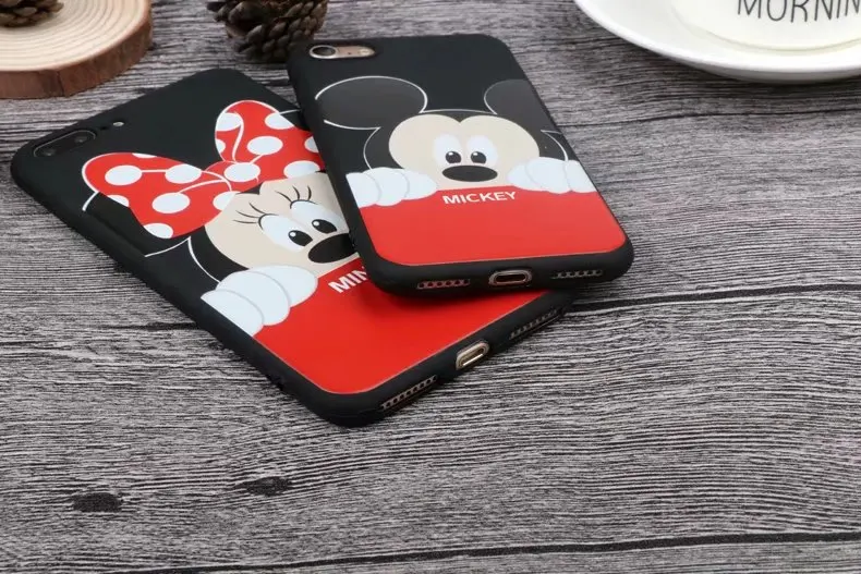 TPFIX для iPhone 7 Чехлы мягкая задняя крышка из ТПУ X 6 6s 7P 8 Plus силиконовая Милая