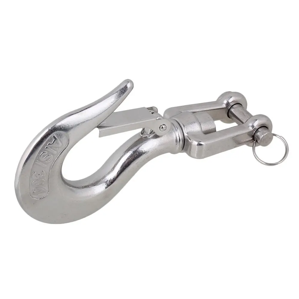 Серебряный 304 нержавеющая сталь американский тип триггер кливис поворотный-глаз