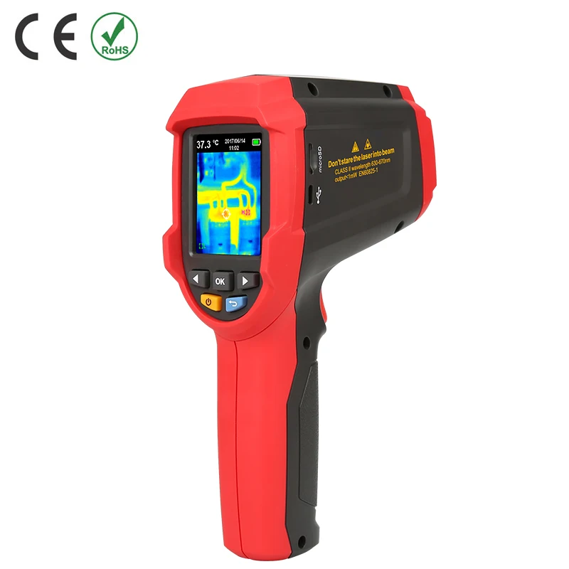 UNI-T UTi80 тепловизор изображения камера Инфракрасный термометр-30-400℃ 4800 пикселей Высокое разрешение дисплей измеритель температуры