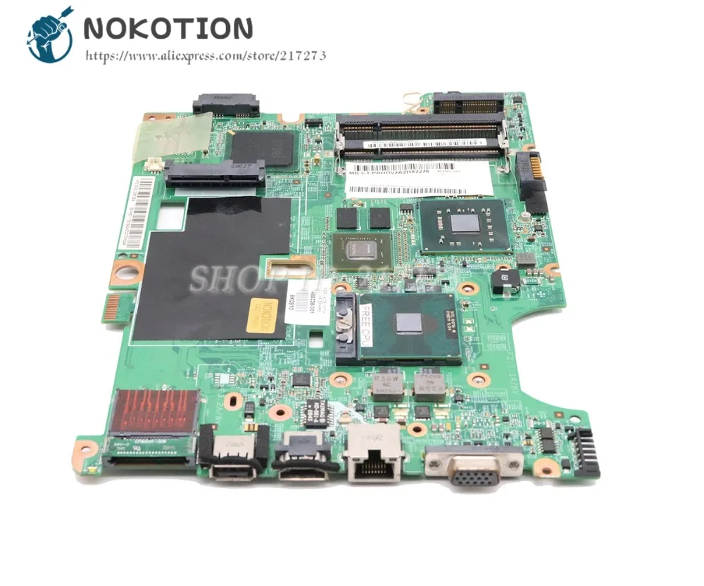 NOKOTION материнская плата для ноутбука HP Compaq CQ60 G60 CQ70 G70 48.4I501.021 488338 001 PM45 DDR2 9200M