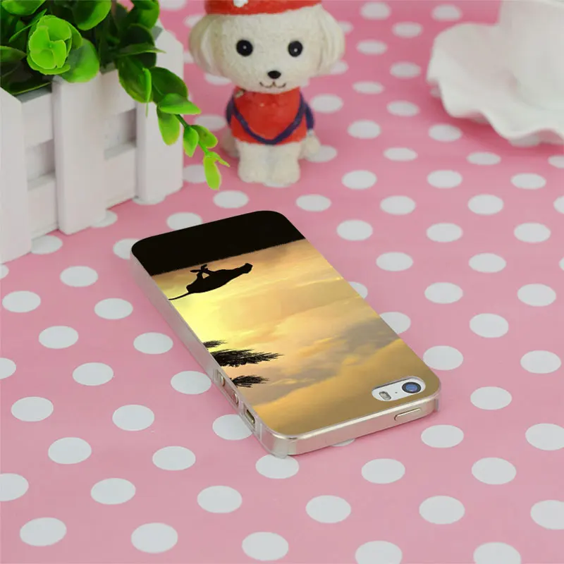 B0641 Гепард Прозрачный Жесткий Тонкий Case Cover For Apple iPhone 4 4S 5 5S SE 5C 6 S Плюс s плюс |