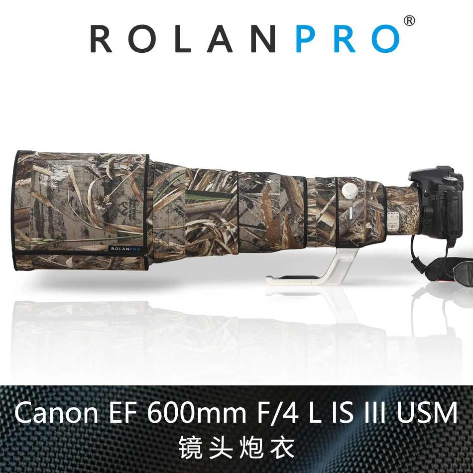 DHL/EMS доставка пальто для объектива Камуфляж Canon EF 600 мм F/4 L IS III USM
