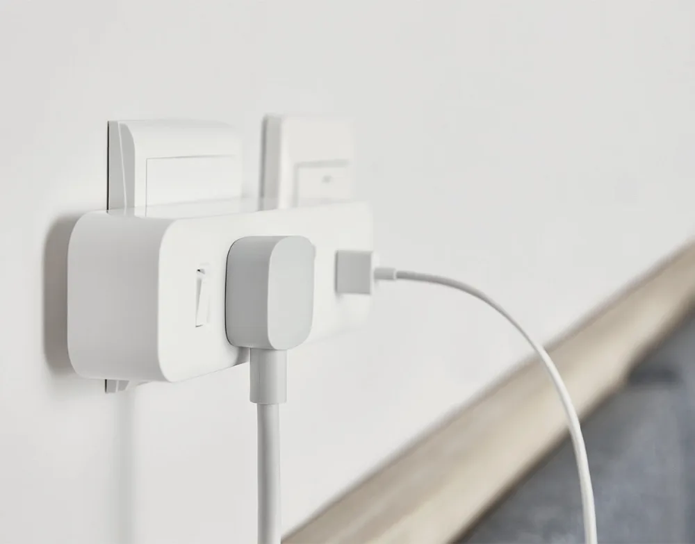 Блок питания Xiaomi Mijia портативный мини-адаптер для путешествий 5 В 2 1 А USB быстрая