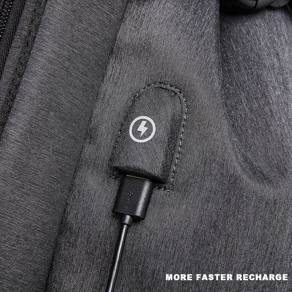 Рюкзак Tangcool мужской многофункциональный с usb зарядкой для ноутбука 16 5 дюймов