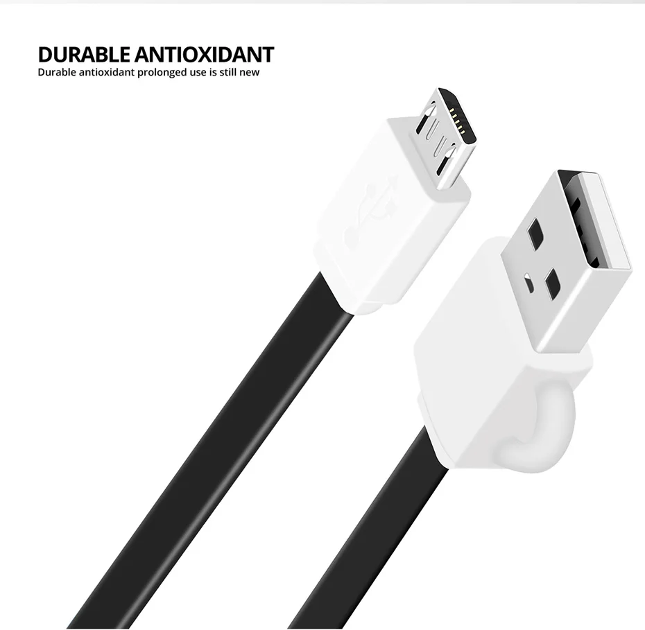 FONKEN Micro USB кабель 10 см карманные телефонные кабели Запасные запасные аккумуляторы для путешествий Быстрая зарядка шнур 2.4A брелок лапша Android кабель для передачи данных