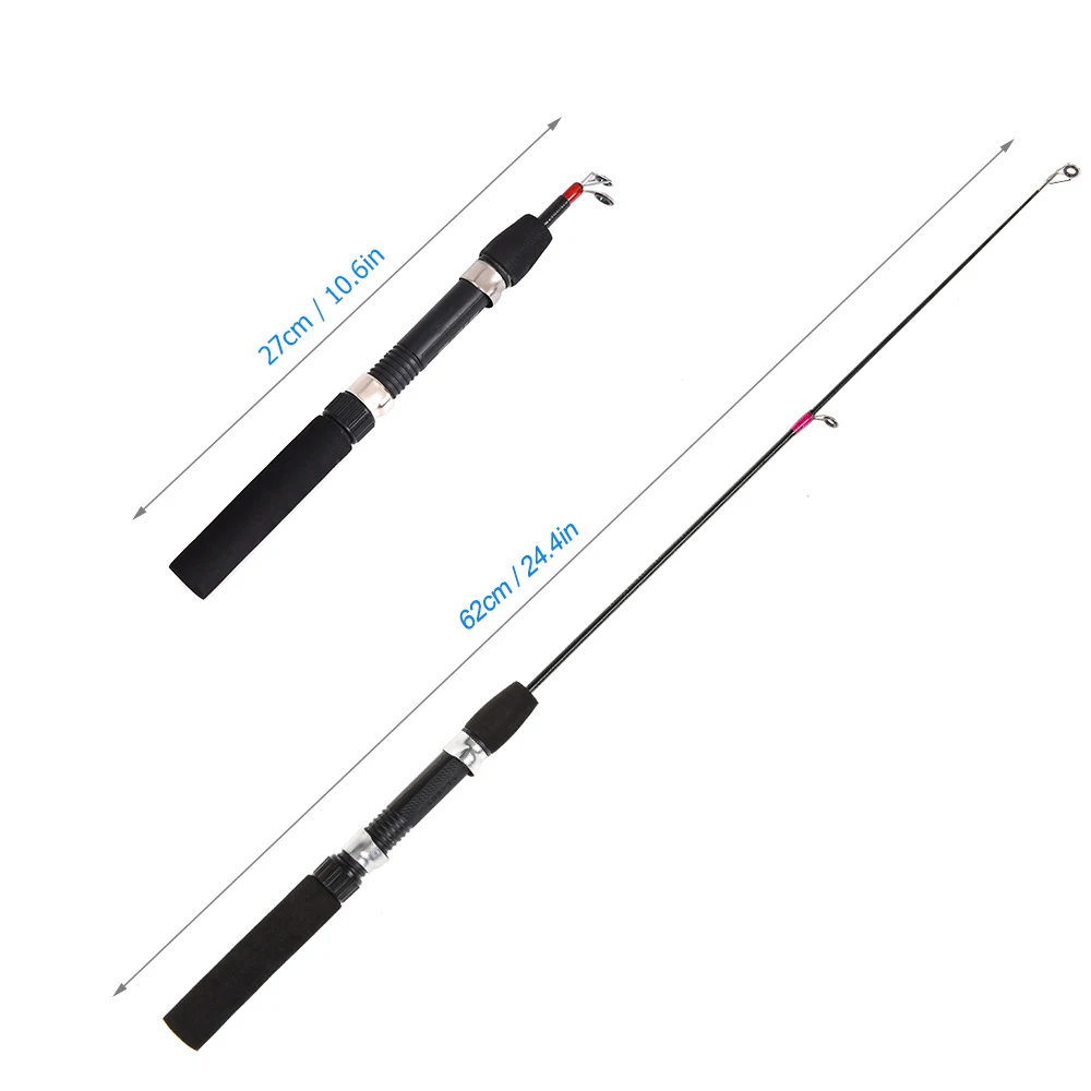 Lixada телескопическая ледяная Удочка катушка набор мини Полюс зимний ультра