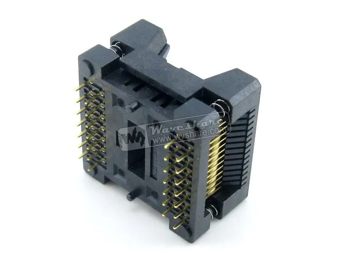 

SOP28 SO28 SOIC28 OTS-28-1.27-01A Enplas IC Test Socket Programmer Adapter 8.6mm Body Width 1.27mm Pitch