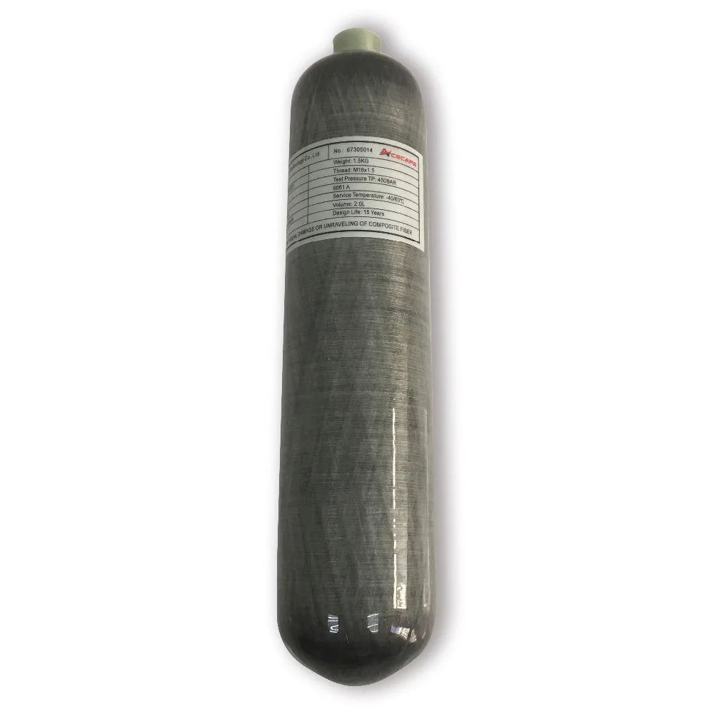 

AC102 Fire Safety Equipment PCP Tank For Rifles Carbon PCP Hunting Scuba Airgun Rifle Inner Barrel Airsoft Diving 300Bar Acecare
