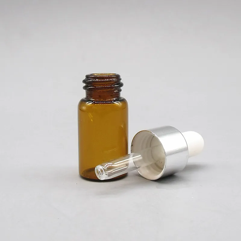 Small Dropper Bottle For Cosmetics Pipette Glass Essential Oil Liquid Sample Bottles Refillable | Красота и здоровье
