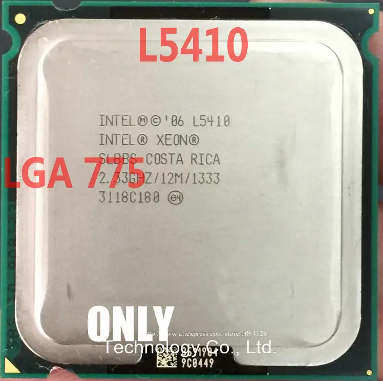 Процессор INTEL XEON L5410 2 33 ГГц/12 м/1333 МГц/ЦП аналогичный ЦП LGA775 Core Quad Q8200 работает на
