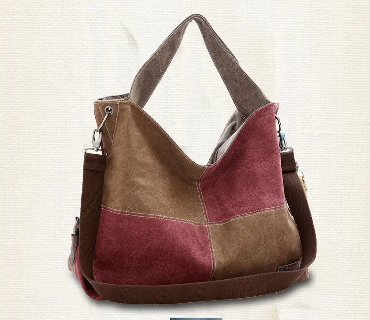 Новинка 2015 Для женщин брезентовый мешок сумка плед Стиль Высокое качество для