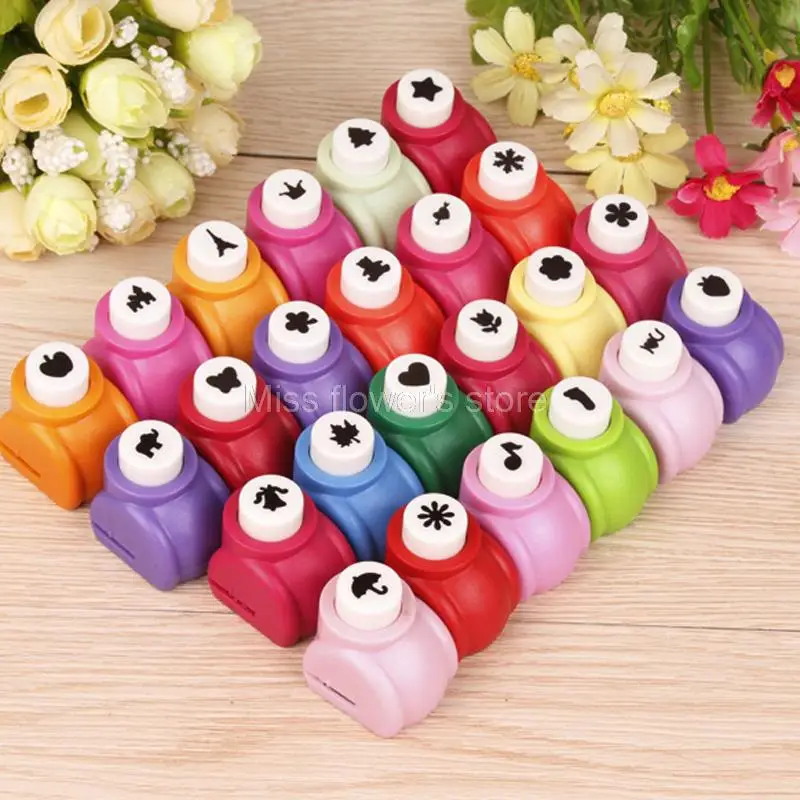 Малыш ремесло DIY открытки для скрапбукинга делая звезду/Сердце/парусник/замок форма бумаги мини Дырокол резак игрушка шаблон 1-20 для выбора