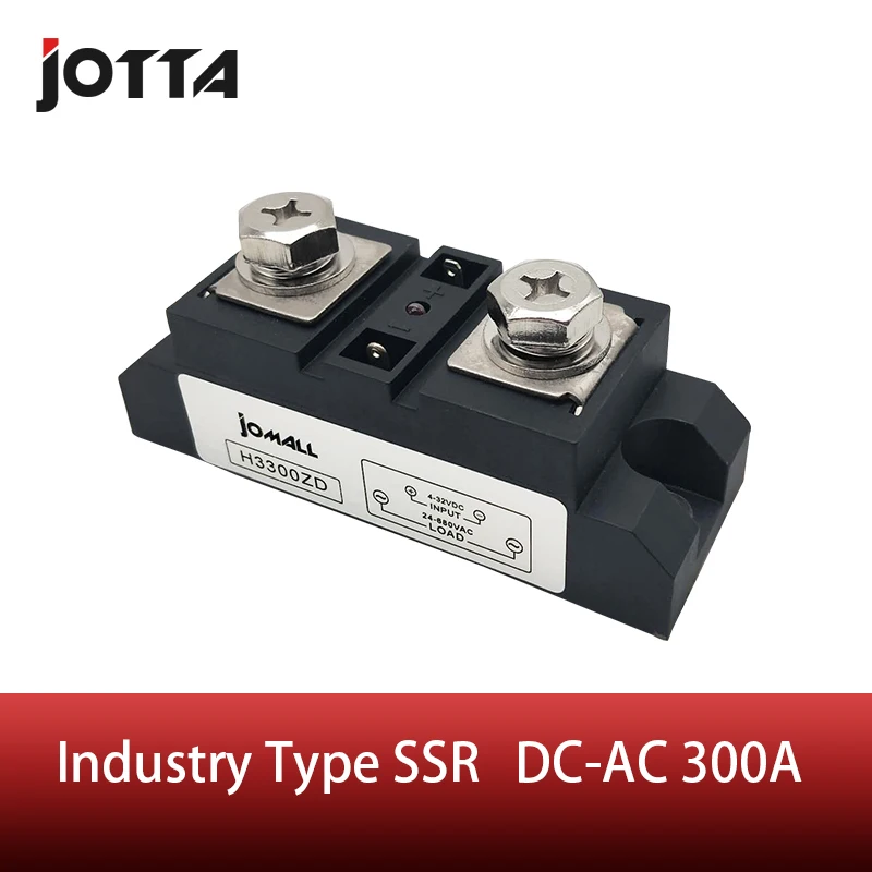 

300A промышленный SSR твердотельные реле 300A Вход 4-32VDC Выход 24-680VAC
