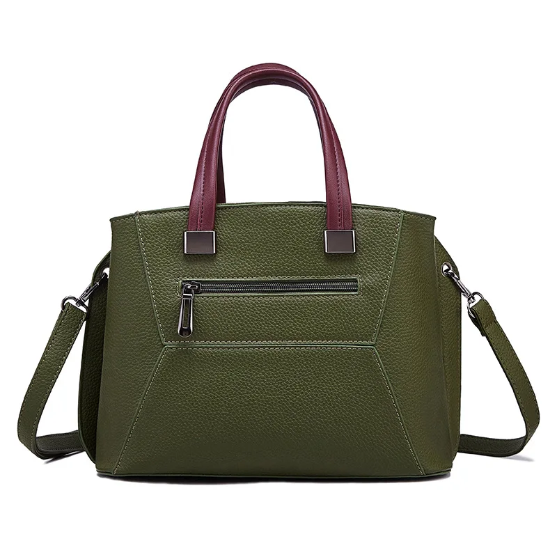 Женская сумка-тоут в европейском и американском стиле с рисунком личи Большая