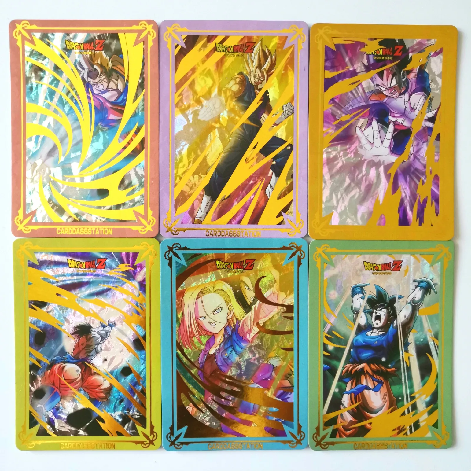 27 стилей Dragon Ball Z Super Ultra Instinct Limited BREAK часы в советском стиле игра флэш-карта Коллекция аниме-открытки