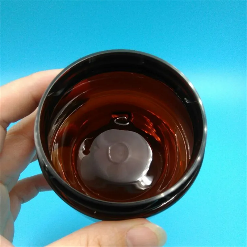 100g/ml Brown Palm Red Plastic Lucifugal Bottles Jar Bath Salt Ceram Lotion Pomade Eye Gel Small Sample Packing | Красота и здоровье