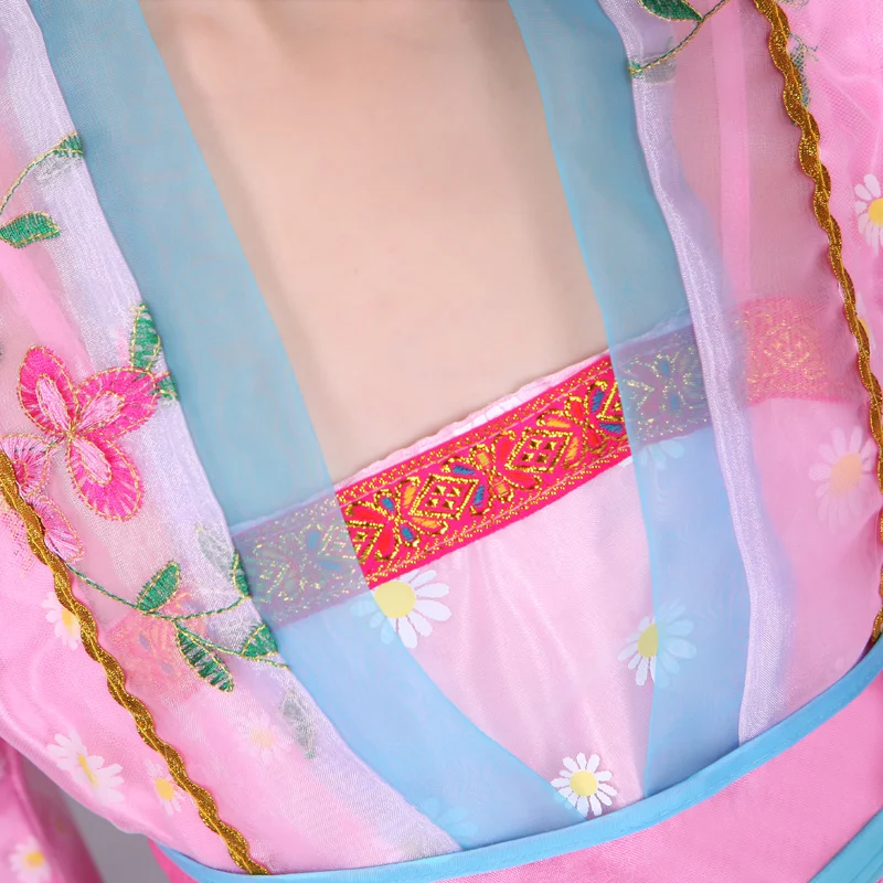 Детский костюм в китайском стиле сказочное платье принцессы для выступлений