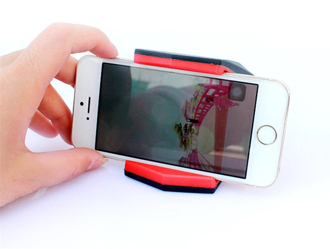 Автомобильный Стайлинг для крокодила Регулируемый зажим мобильного телефона