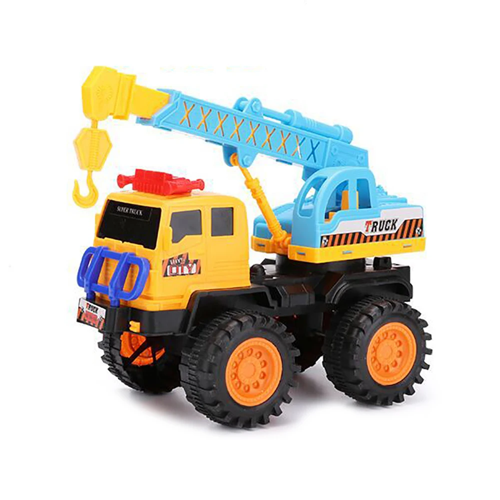 

Mini Cement Truck Excavator Crane Engineering Car Model Education Kids Toy Gift