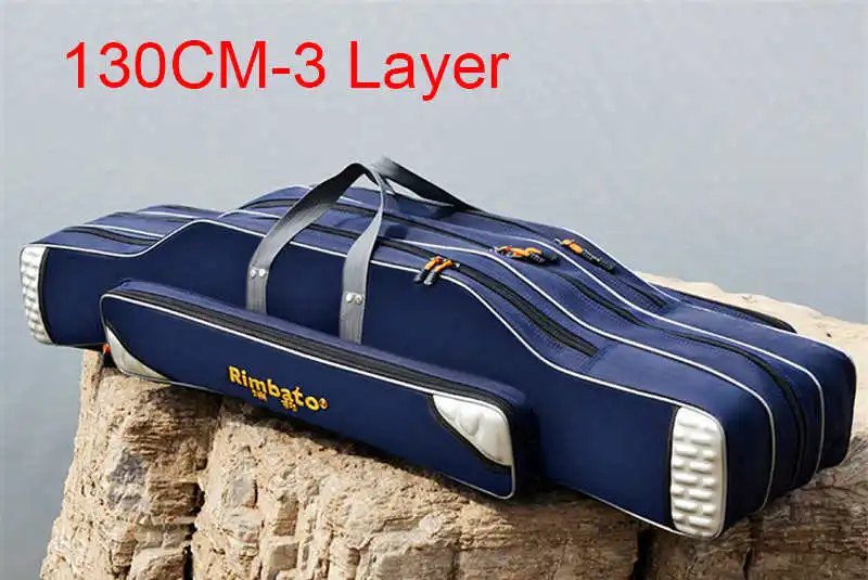 130cm 3 layer Весенняя Новинка, износостойкая сумка для пупка, толстая водонепроницаемая и удобная сумка для рыбалки на открытом воздухе, сумка для морской выдры - Цвет: 130cm 3 layer