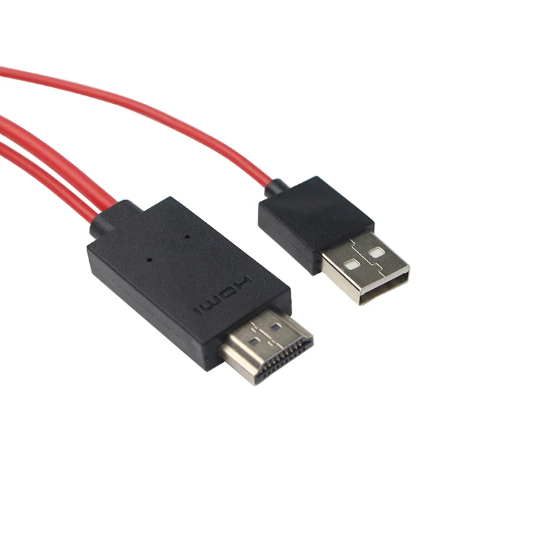 1.8 M 5Pin MHL Micro USB to HDMI Converter 1080P HD TV Cable Adapter for Samsung Galaxy Note3 Android Cell Phone Tablet |