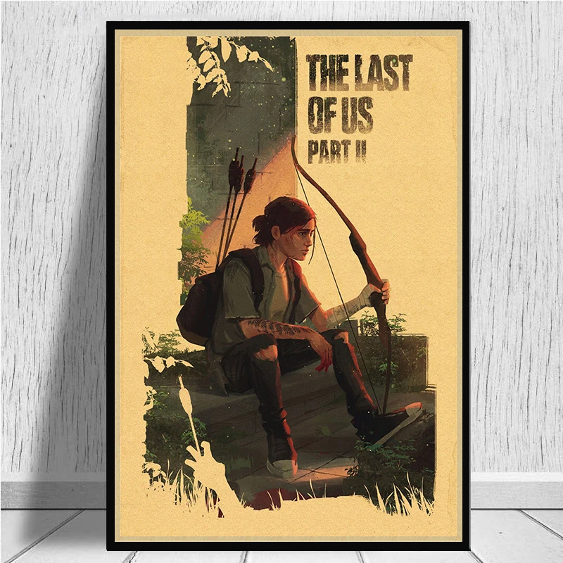 Последний из нас крафт игра постер украшение для дома рисование основные