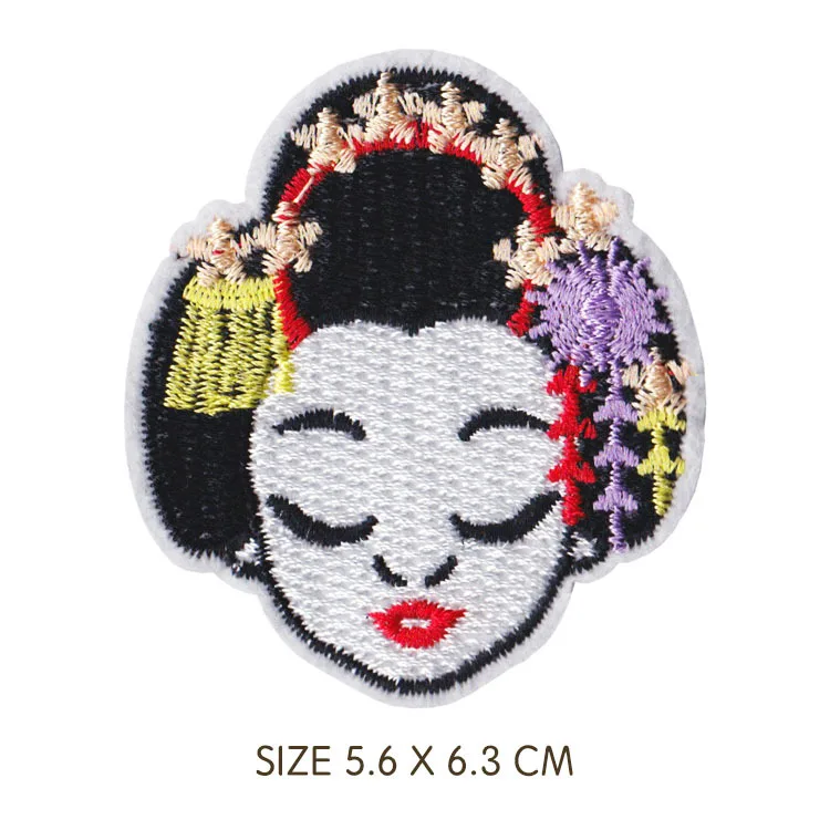1 шт., новые японские нашивки в виде рыбьей лисы, животных, Хогвартс, нашивки с вышивкой для одежды, значки аппликации в виде топливной бутылки, нашивки в стиле панк