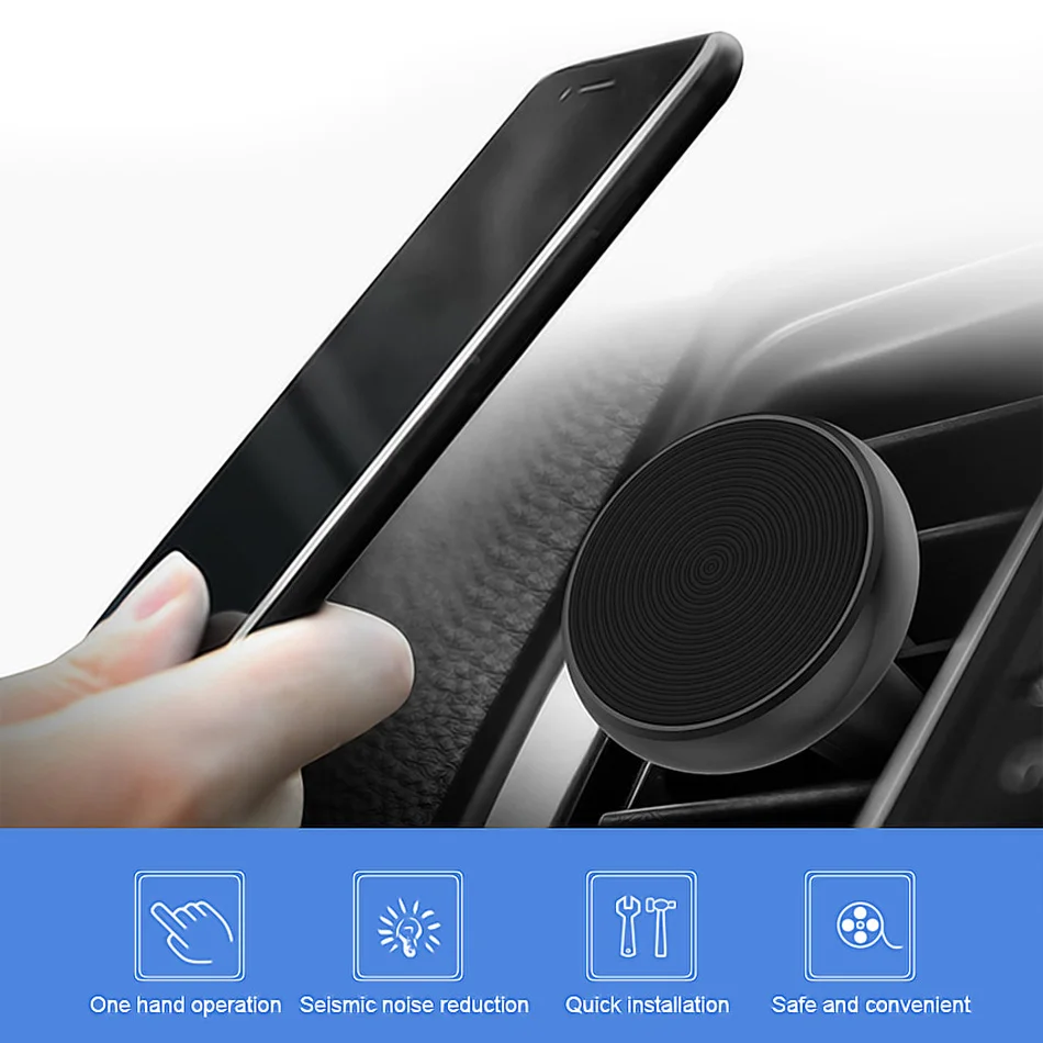KEXU Универсальный Air Vent Автомобильный держатель телефона магнитные автомобильный