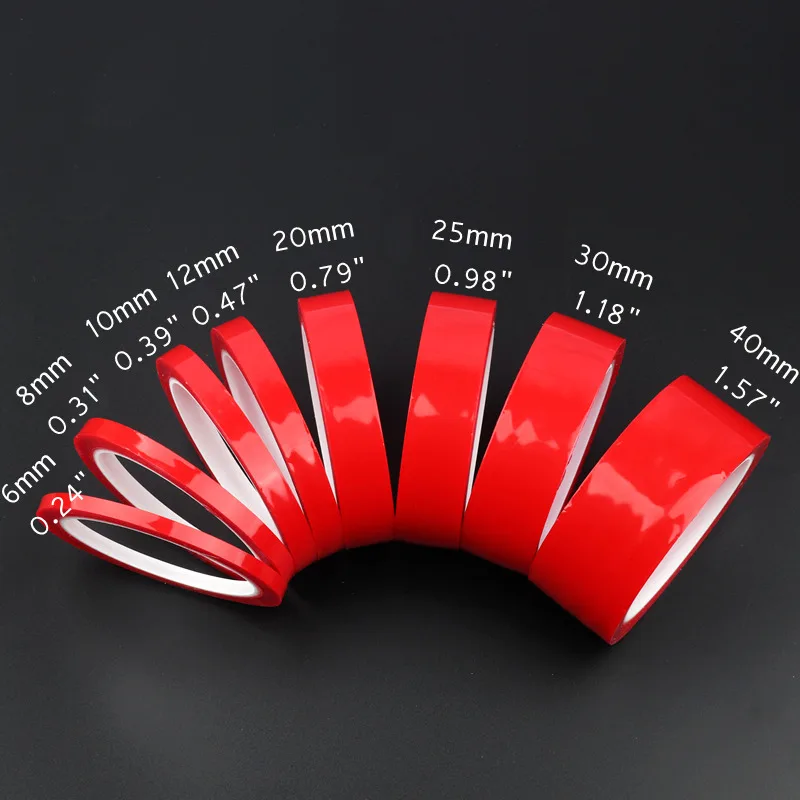 Двухсторонняя акриловая лента сверхпрочная водонепроницаемая клейкая для