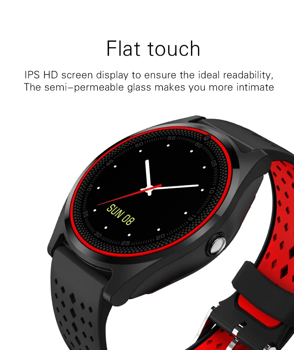 V9 SmartWatch телефон 1,22 дюймов камера с сенсорным экраном Bluetooth MP3 SIM карта TF карта дети мультфильм Мода Спорт дешевый мобильный телефон